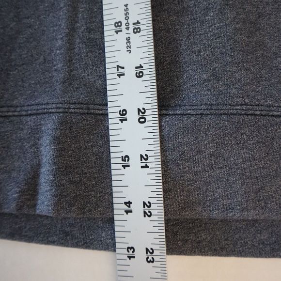 Lululemon Women's Sz L Blue Heather Just Pleat It Crew Neck Pullover Sweatshirt - Picture 11 of 11